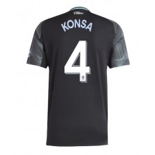 Aston Villa Ezri Konsa #4 Bortatröja 2025-26 Korta ärmar